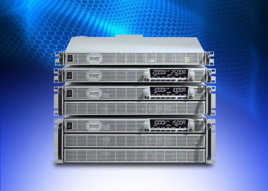 Programmable power supply series granted patent for scalable parallel connection